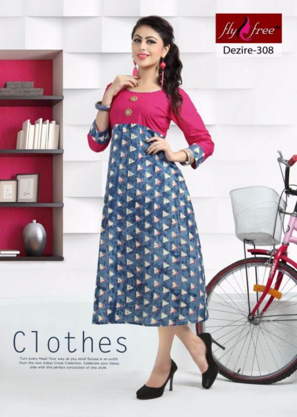 Flyfree-Dezire-Cambric-Print-Kurti